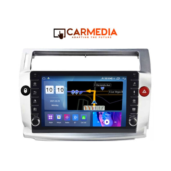 CARMEDIA CM2089B-13 KNOB TABLET 9'' OEM CITROEN C4 2004-2010