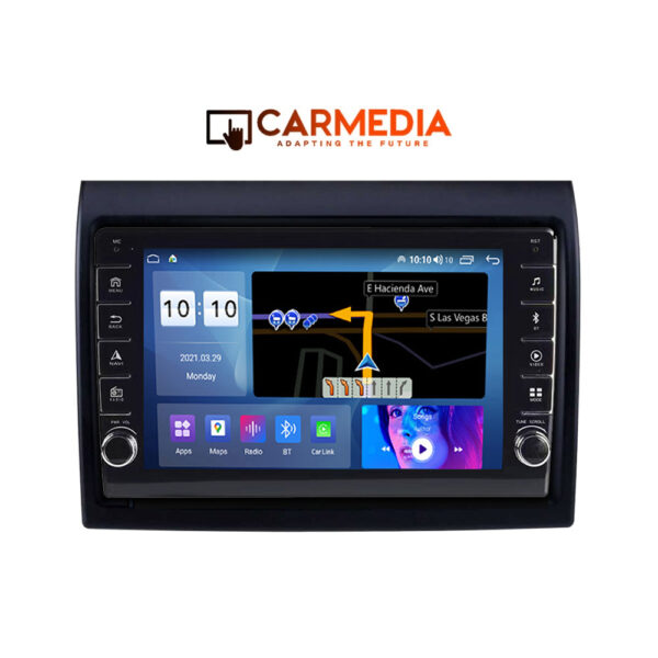 CARMEDIA CM2089B-13 KNOB TABLET 9'' OEM FIAT DUCATO | CITROEN JUMPER | PEUGEOT BOXER 2006-2011