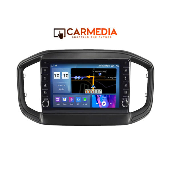CARMEDIA CM2089B-13 KNOB TABLET 9'' OEM FIAT STRADA 2020+