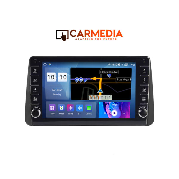 CARMEDIA CM2089B-13 KNOB TABLET 9'' OEM FIAT TIPO 2015-2018 V2