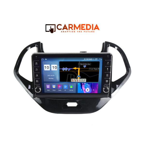 CARMEDIA CM2089B-13 KNOB TABLET 9'' OEM FORD KA 2017+ BLACK
