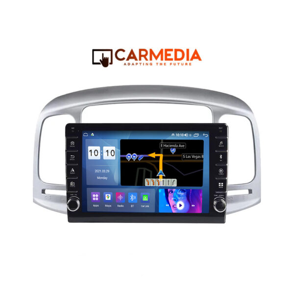 CARMEDIA CM2089B-13 KNOB TABLET 9'' OEM HYUNDAI ACCENT 2006-2011