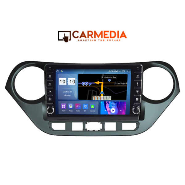 CARMEDIA CM2089B-13 KNOB TABLET 9'' OEM HYUNDAI i10 2014-2020