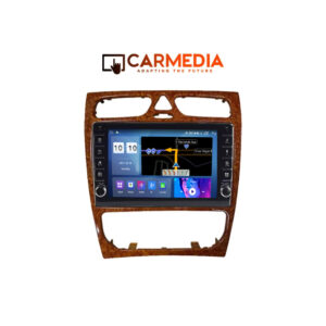 CARMEDIA CM2089B-13 KNOB TABLET 9'' OEM MERCEDES C (W203) 1999-2004 BROWN