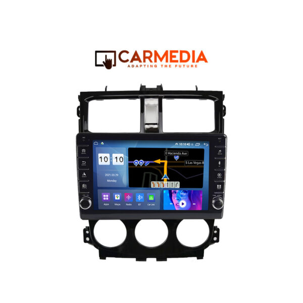 CARMEDIA CM2089B-13 KNOB TABLET 9'' OEM MITSUBISHI COLT 2013-2023