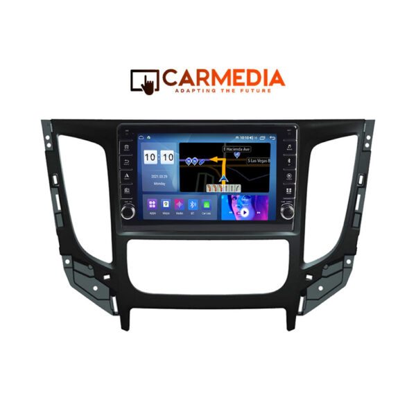 CARMEDIA CM2089B-13 KNOB TABLET 9'' OEM MITSUBISHI L200 2015+ CLIMA