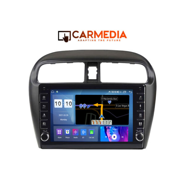 CARMEDIA CM2089B-13 KNOB TABLET 9'' OEM MITSUBISHI SPACESTAR 2013-2020