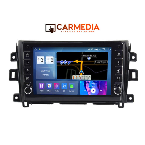 CARMEDIA CM2089B-13 KNOB TABLET 9'' OEM NISSAN NAVARA 2016+