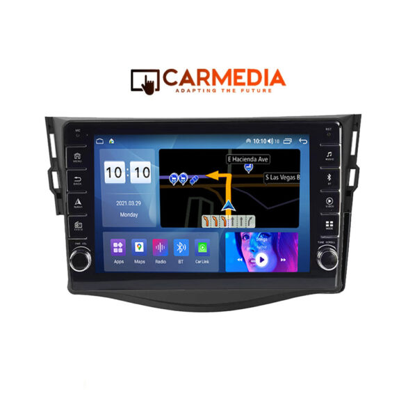 CARMEDIA CM2089B-13 KNOB TABLET 9'' OEM TOYOTA RAV 4 2006-2012