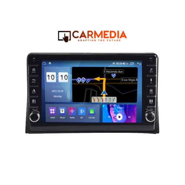 CARMEDIA CM2089B-13 KNOB TABLET 9'' OEM VW TRANSPORTER 2003-2020