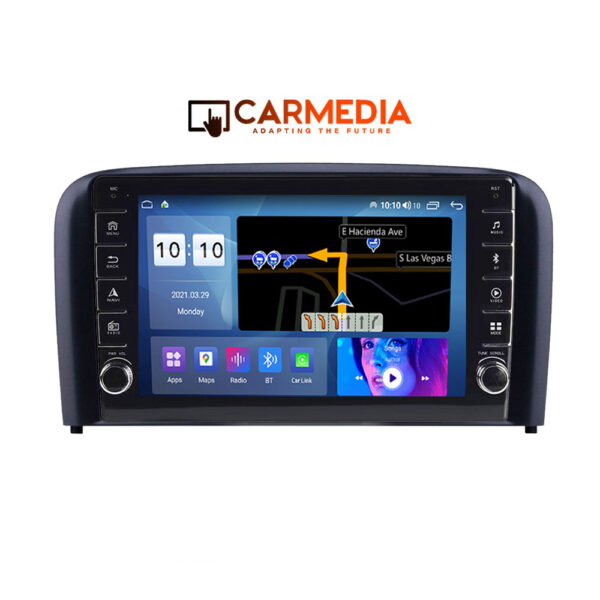 CARMEDIA CM2089B-13 KNOB TABLET 9'' OEM VOLVO S80 1998-2006
