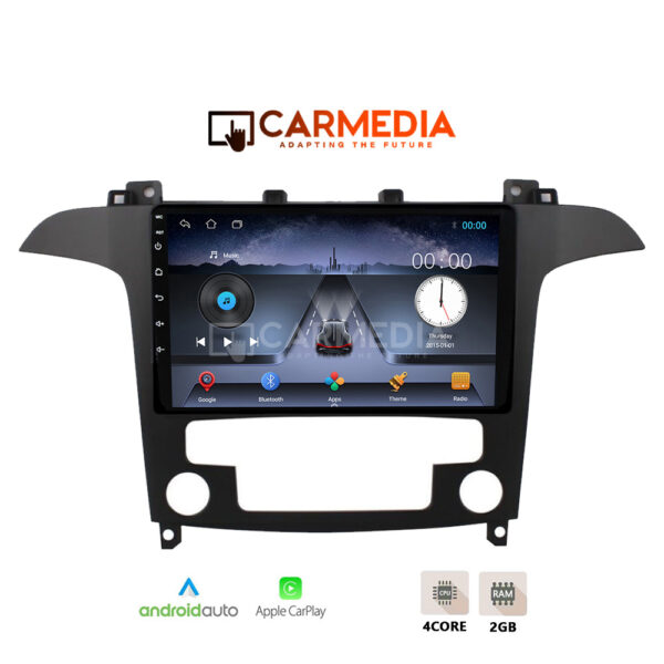 CARMEDIA CM209-13 TABLET 9'' OEM FORD SMAX 2006-2014 CLIMA