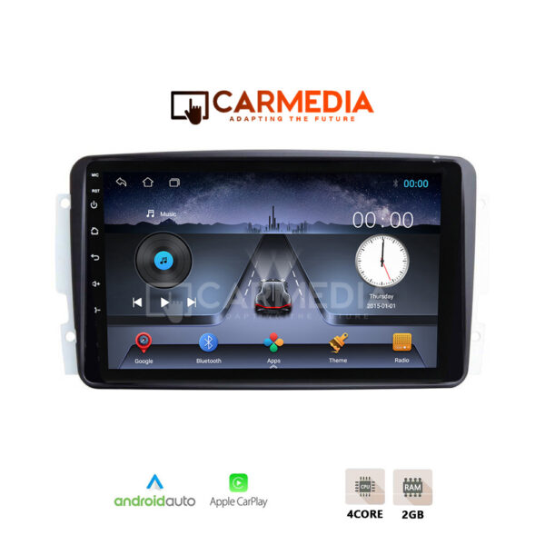 CARMEDIA CM209-13 TABLET 9'' OEM MERCEDES CLK (W209) 2000-2004