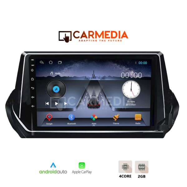 CARMEDIA CM210C-13 TABLET 10'' OEM PEUGEOT 208-2008 2020+