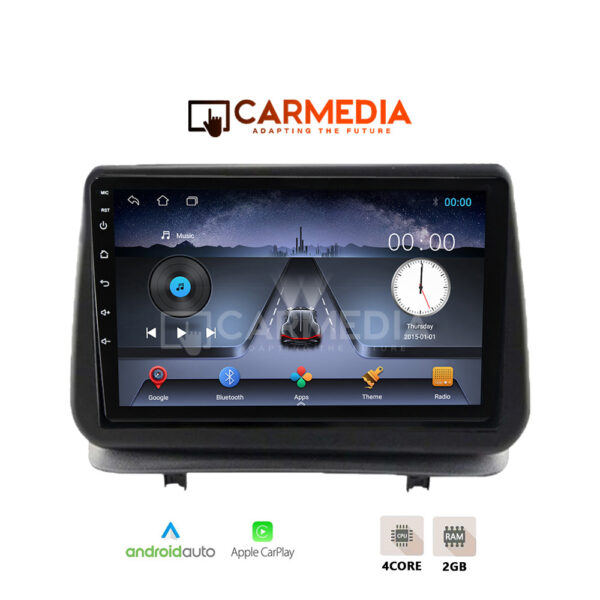 CARMEDIA CM209-13 TABLET 9'' OEM RENAULT CLIO 2005-2011