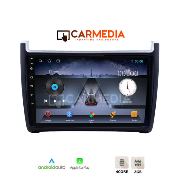 CARMEDIA CM209-13 TABLET 9'' OEM VW POLO 2014-2017