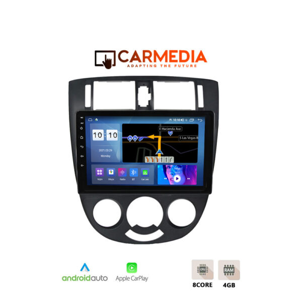 CARMEDIA CM410-12 PRO TABLET 10'' OEM CHEVROLET LACETTI / EXCELLE GREY