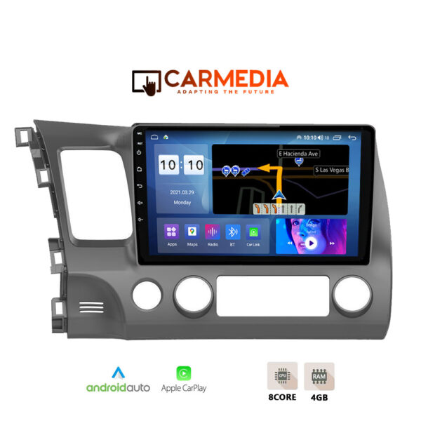 CARMEDIA CM410-13 TABLET 10'' OEM HONDA CIVIC 4D 2006-2012