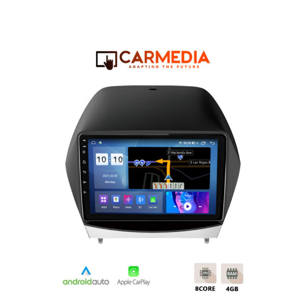 CARMEDIA CM410-13 TABLET 10'' OEM HYUNDAI iX35 2010-2015