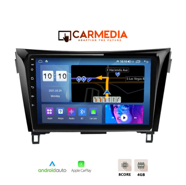 CARMEDIA CMDU410-3 TABLET 10'' OEM NISSAN XTRAIL 2014+