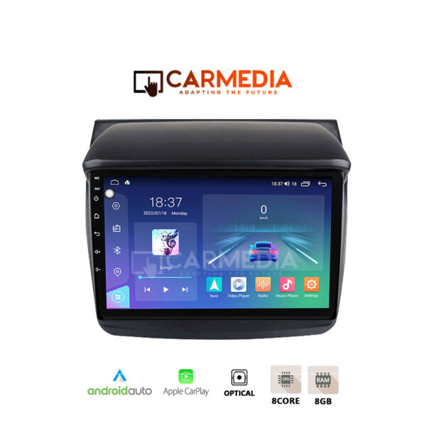 CARMEDIA CM809-13 TABLET 9'' OEM MITSUBISHI L200 2006-2015