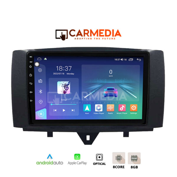 CARMEDIA CM809-13 TABLET 9'' OEM SMART 451 2010-2015
