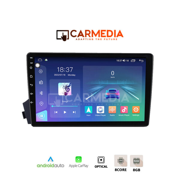 CARMEDIA CM809-13 TABLET 9'' OEM SSANGYONG ACTYON-KYRON 2006-2015