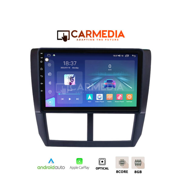 CARMEDIA CM809-13 TABLET 9'' OEM SUBARU FORESTER-IMPREZA XV 2008-2013