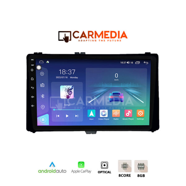 CARMEDIA CM809-13 TABLET 9'' OEM TOYOTA AURIS 2015 - COROLLA 2017-2019