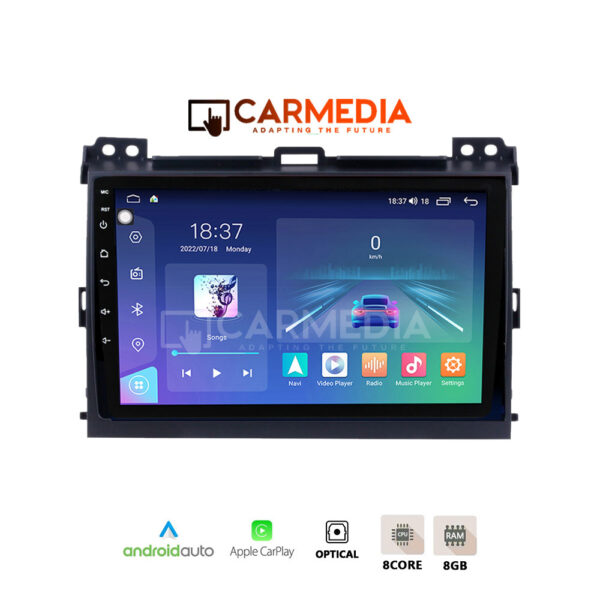 CARMEDIA CM809-13 TABLET 9'' OEM TOYOTA LANDCRUISER 2002-2008