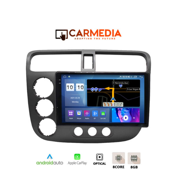 CARMEDIA CMDU12095-13 PRO PLUS TABLET 9.5'' OEM HONDA CIVIC 4D 2001-2006