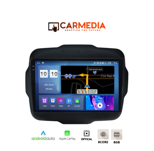 CARMEDIA CM8095-12 PRO PLUS TABLET 9.5'' OEM JEEP RENEGADE 2014+