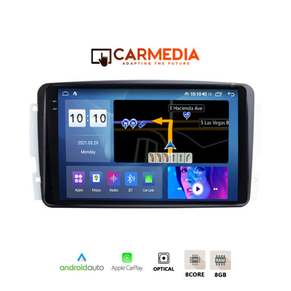 CARMEDIA CMDU8095-6 PRO PLUS TABLET 9.5'' OEM MERCEDES CLK (W209) 2000-2004