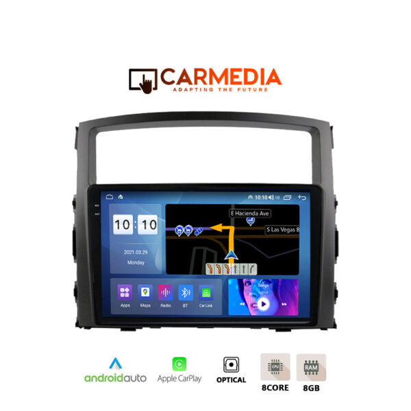 CARMEDIA CMDU4095-4 PRO PLUS TABLET 9.5'' OEM MITSUBISHI PAJERO 2006-2013