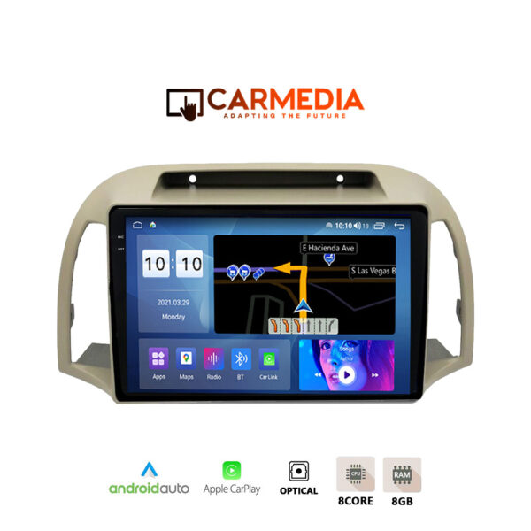 CARMEDIA CMDU12095-13 PRO PLUS TABLET 9.5'' OEM NISSAN MICRA K12 2002-2010