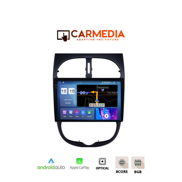 CARMEDIA CMDU8095-13 PRO PLUS TABLET 9.5'' OEM PEUGEOT 206 1998-2006
