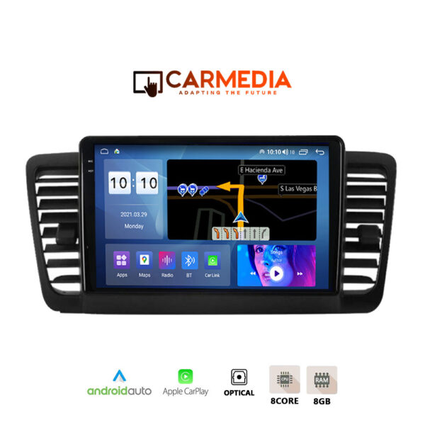 CARMEDIA CMDU4095-4 PRO PLUS TABLET 9.5'' OEM SUBARU LEGACY-OUTBACK 2002-2008