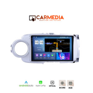 CARMEDIA CM8095-13 PLUS TABLET 9.5'' OEM TOYOTA YARIS 2011-2020 SILVER 7 CARMEDIA CM8095 12 PRO PLUS OEM TABLET 9.5 TOYOTA YARIS 2011 2020 SILVER