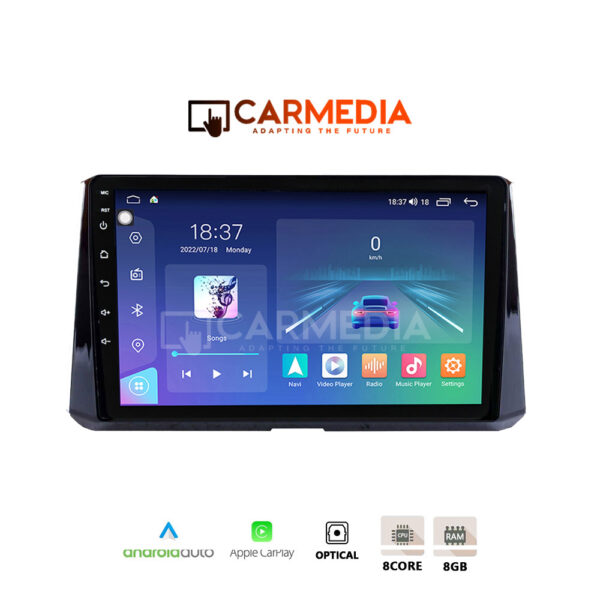 CARMEDIA CM810-13 TABLET 10'' OEM TOYOTA COROLLA 2019+