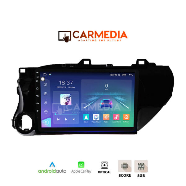 CARMEDIA CM810-13 TABLET 10'' OEM TOYOTA HILUX 2017+