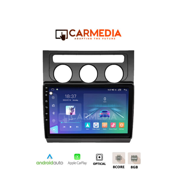 CARMEDIA CM810-13 TABLET 10'' OEM VW TOURAN 2003-2016 BLACK