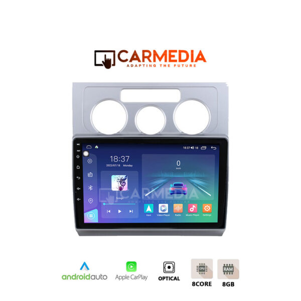 CARMEDIA CM810-13 TABLET 10'' OEM VW TOURAN 2003-2016 SILVER