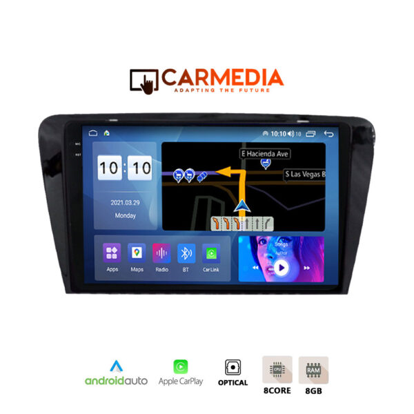 CARMEDIA CM81036-12 PRO PLUS TABLET 10.36'' OEM SKODA OCTAVIA 7 2013-2020