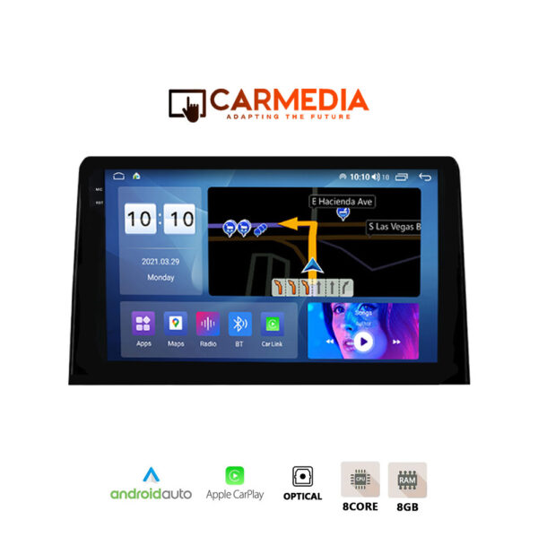 CARMEDIA CMDU81036-13 PRO PLUS TABLET 10.36" OEM CITROEN BERLINGO | OPEL COMBO | PEUGEOT PARTNER | TOYOTA PROACE 2018+