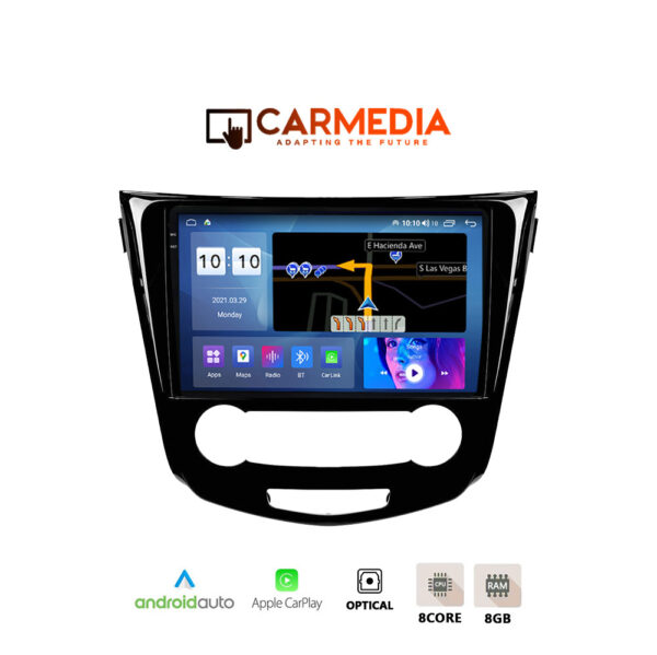 CARMEDIA CMDU121036-13 PRO PLUS TABLET 10.36" OEM NISSAN XTRAIL 2014+ | QASHQAI 2014-2021 V2