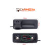 CARMEDIA CMC AUDI 015 AHD HANDLE CAMERA 180° 2 CARMEDIA CMC AUDI 015 AHD HANDLE CAMERA 180°