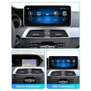 CARMEDIA CMFZ41025 PRO 10.25inc OEM MERCEDES C W204 NTG4.5 2011 2014 2