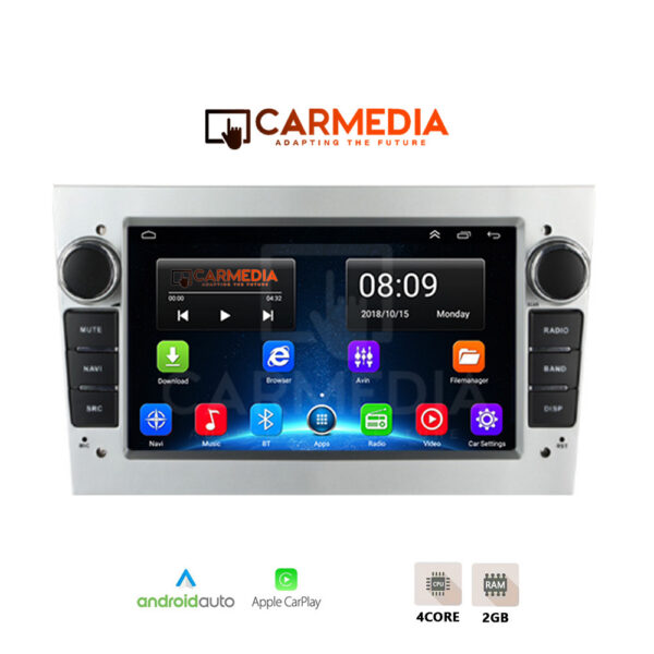 CARMEDIA CMT207-12 OEM 7'' OPEL ALL GRAY