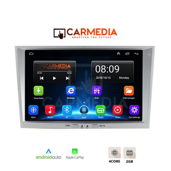 CARMEDIA CMT208-12 OEM 8'' OPEL ALL GRAY