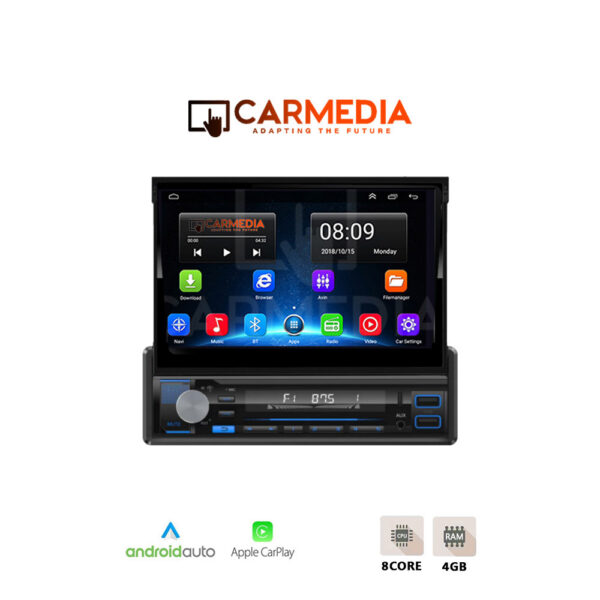 CARMEDIA CMU4187-12 PRO 1DIN 7''